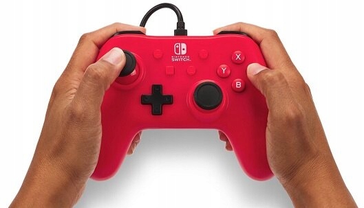 Pad przewodowy Raspberry Red USB Game PowerA NSGP0142-01