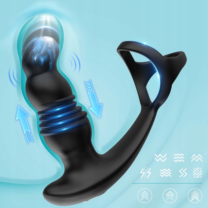 masazery prostaty z pierścieniem 10 funkcjami