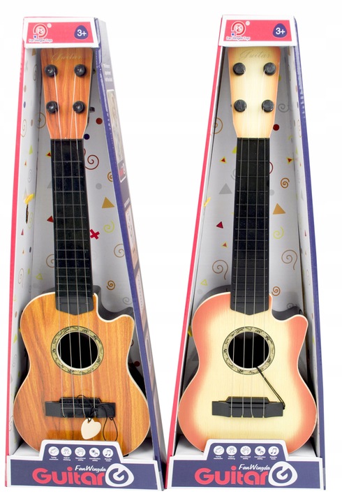GITARA DLA DZIECI INSTRUMENT MUZYCZNY 4 STRUNY