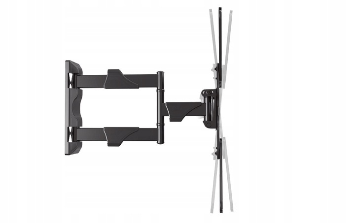 Uchwyt do telewizora TV wieszak obrotowy 32-65 cali MOCNY REGULOWANY