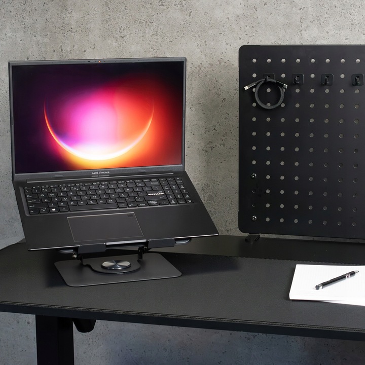 PODSTAWKA POD LAPTOPA REGULOWANA OBROTOWA STOLIK POD LAPTOPA LVN VARIA FLEX