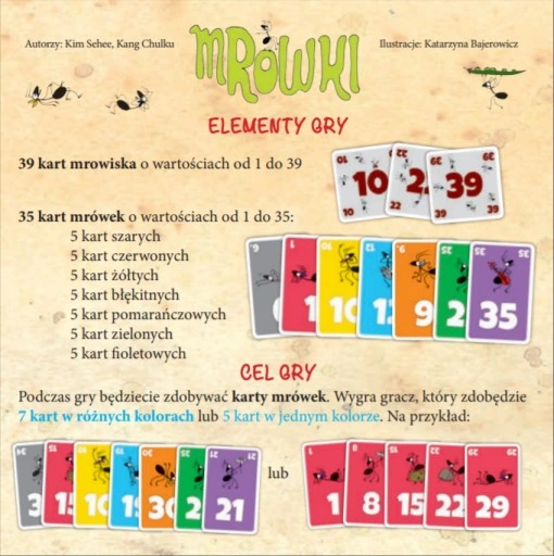 Mrówki. Gra planszowa