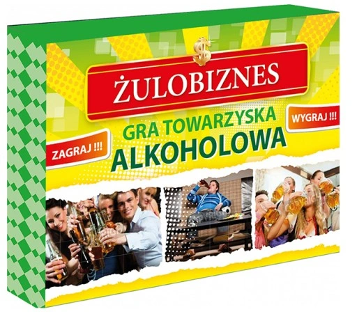 GRA PLANSZOWA TOWARZYSKA ŻULOBIZNES Z KIELISZKAMI