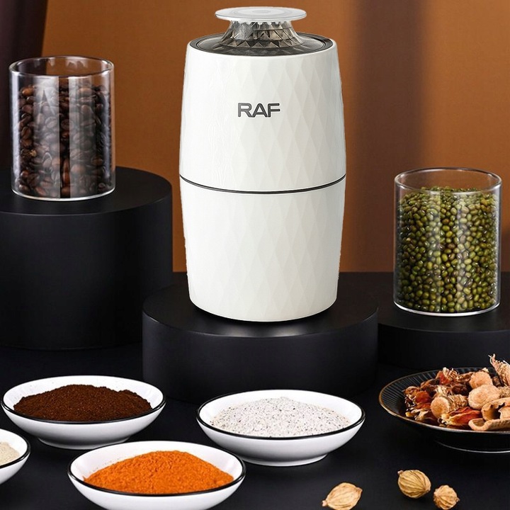 ELEKTRYCZNY MŁYNEK RAF DO MIELENIA KAWY PRZYPRAW ORZECHÓW ZIAREN 4