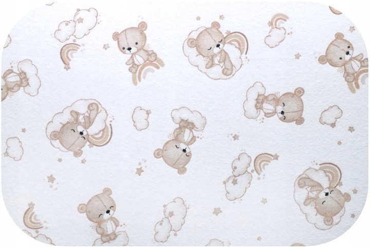 PIELUCHA pieluszka FLANELOWA 5-PAK ZESTAW 5 SZTUK kolorowe grube z FLANELI