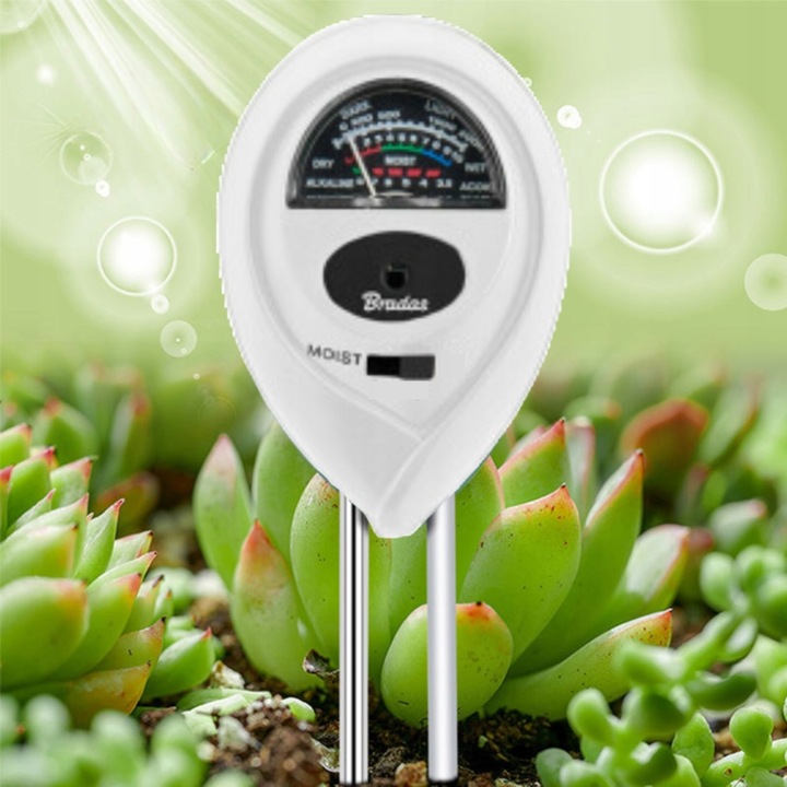 MIERNIK CZUJNIK WILGOTNOŚCI GLEBY ZIEMI TESTER PODŁOŻA PODLEWANIA