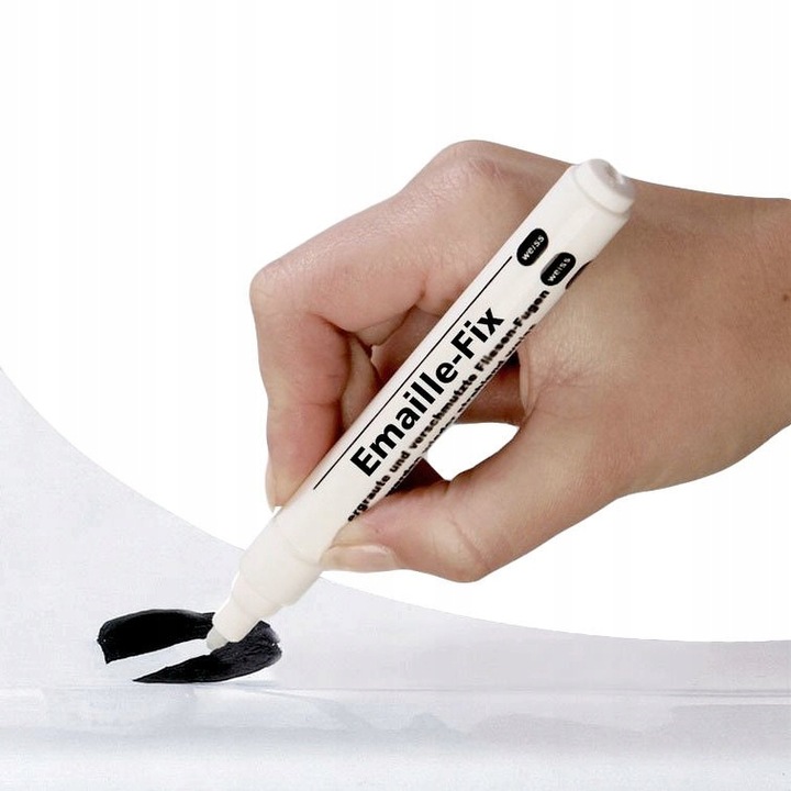 MARKER DO EMALIOWANIA WANIEN sprzętu AGD biały 6ml