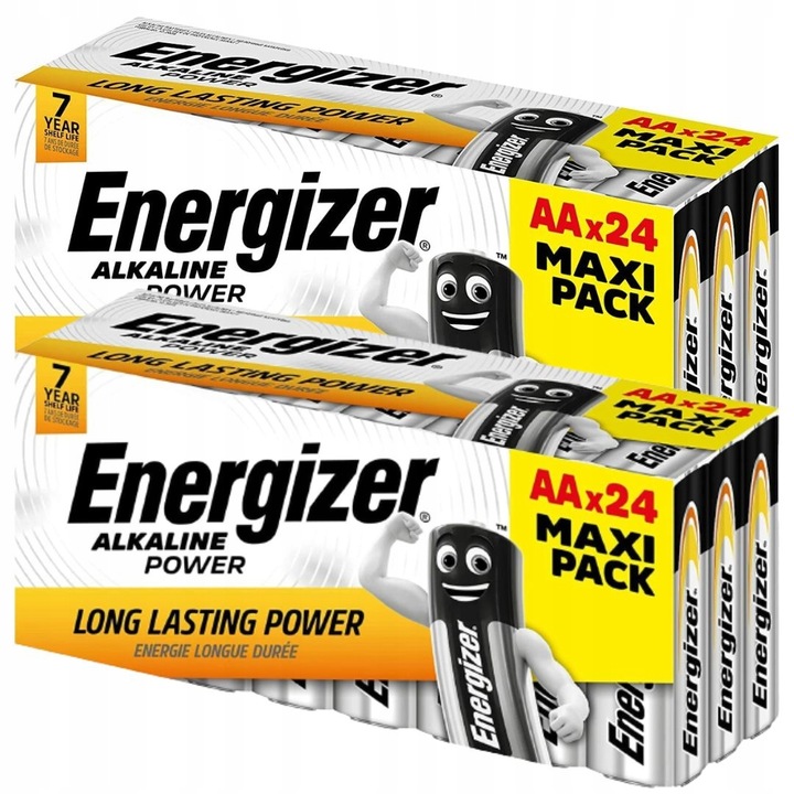 BATERIE ENERGIZER ALKALINE POWER AA LR6 1,5V BATERIE 48SZT