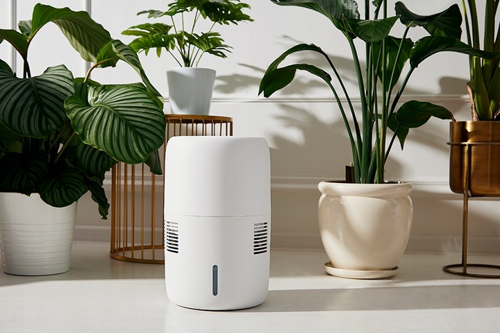 Nawilżacz ewaporacyjny KLARTA Humea White 300ML/H 3L 44M² cichy PZH