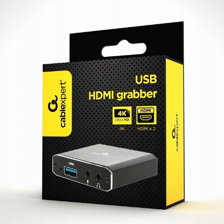 GEMBIRD HDMI 4K grabber USB rejestrator nagrywarka obrazu