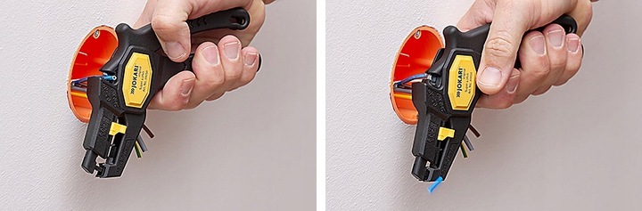 Ściągacz izolacji, szczypce automatyczne do kabli 0,2-6,0mm J20050