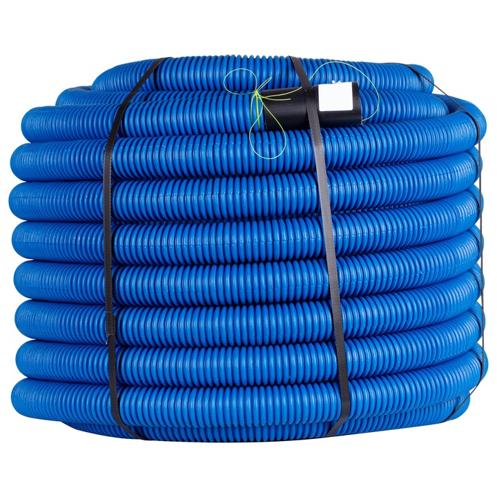 RURA KARBOWANA AROT 32mm 25m PESZEL DO ZIEMI PILOT ZŁĄCZKA NIEBIESKA DVR