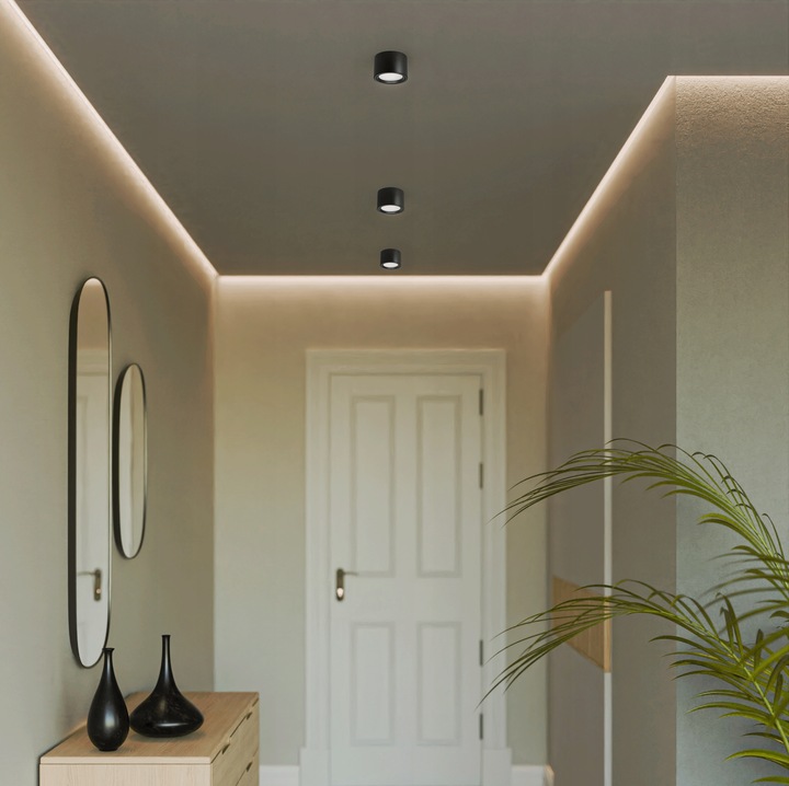 Lampa Sufitowa LED Oprawa Natynkowa Halogenowa Kinkiet Reflektor SPOT GX53