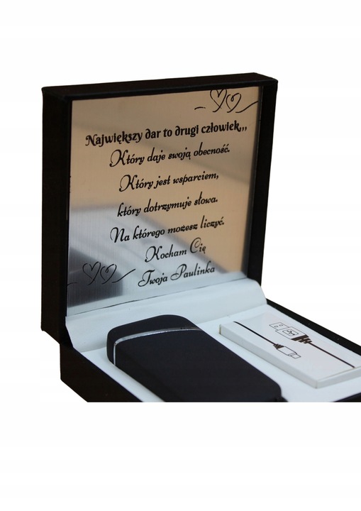 Zapalniczka Plazmowa VIP Usb Dotyk Żarowa Prezent na Dzień Dziadka Grawer