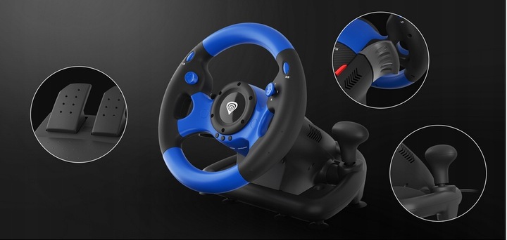 KIEROWNICA do PC Xbox 360 One Series PS3 PS4 GENESIS Seaborg 350 NGK-1566
