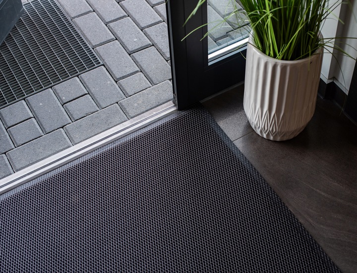 WYCIERACZKA POD DRZWI 3D WEJŚCIOWA DO BUTÓW ZEWNĘTRZNA GUMOWA MATA 60x90CM