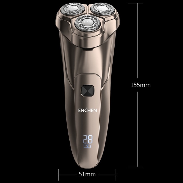 Enchen Steel 3S Golarka męska elektryczna maszynka do golenia zarostu