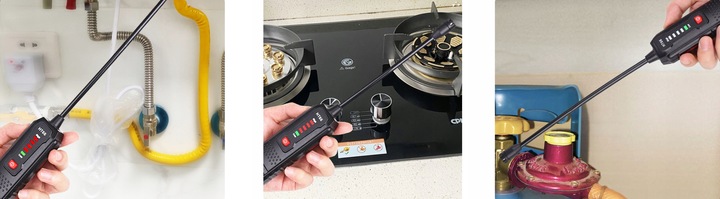 Mini Detektor Wykrywacz Wycieku Gazów Palnych - Alarm Dźwiękowy i