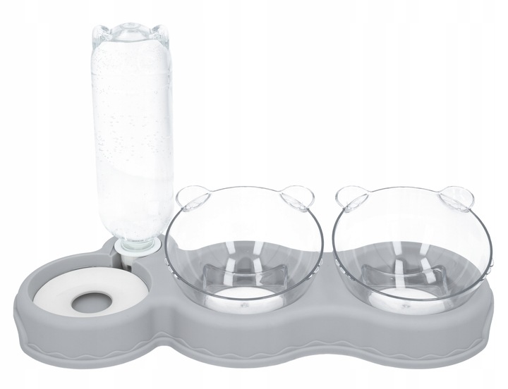 MISKI DLA KOTA ZWIERZĄT Z AUTOMATYCZNYM DOZOWNIKIEM PODAJNIKIEM WODY