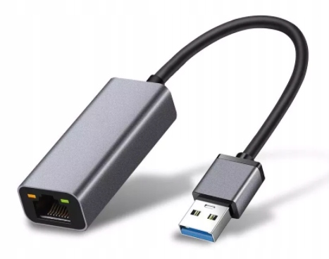 Przejściówka Adapter Karta Sieciowa USB 3.0 Ethernet RJ45 do laptopa LAN