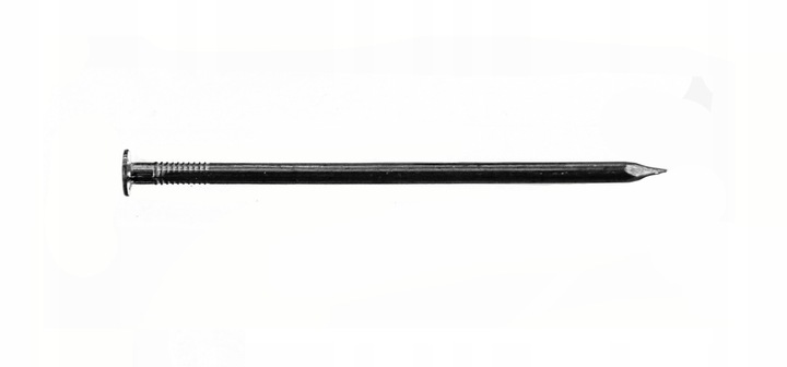 Gwoździe budowlane 2,8x65mm 2,5 cala Czarne Gładkie 5kg
