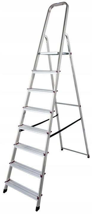 Drabina aluminiowa domowa Krause Corda 8 stopniowa