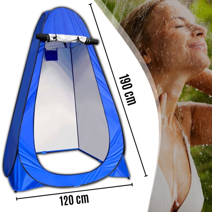 Namiot na Prysznic Przebieralnia Toaleta WC Przenośna Plażowy Kempingowy