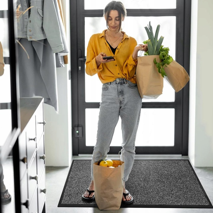 Wycieraczka do Butów Zewnętrzna Wewnętrzna Antypoślizgowa 60x90 cm