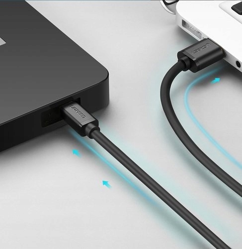 Pozłacany kabel USB- mini USB 3 m jakość przewód Ugreen do nawigacji kamery