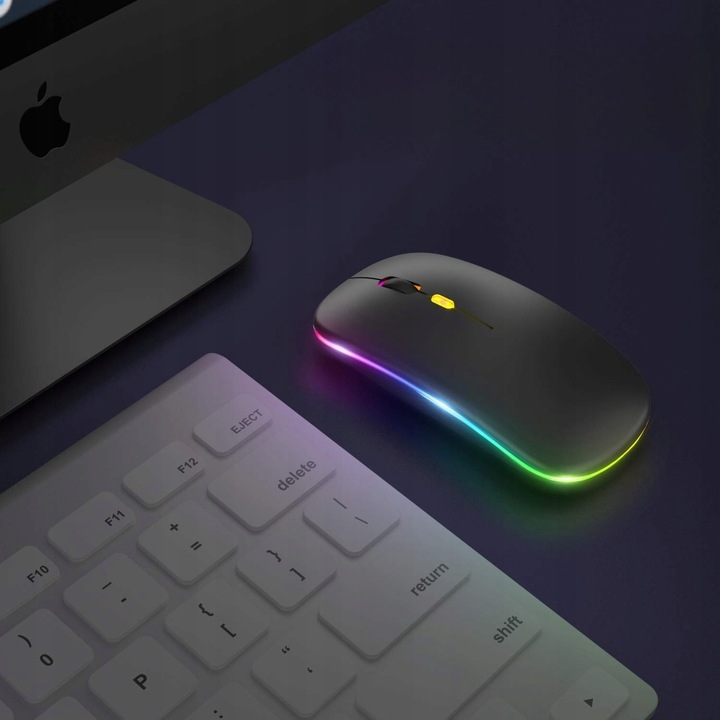 CICHA MYSZKA MYSZ BEZPRZEWODOWA KOMPUTEROWA GAMINGOWA KOMPUTERA LAPTOPA TV