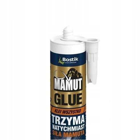 KLEJ Listwy Przypodłogowe Mamut Glue Biały 290ml