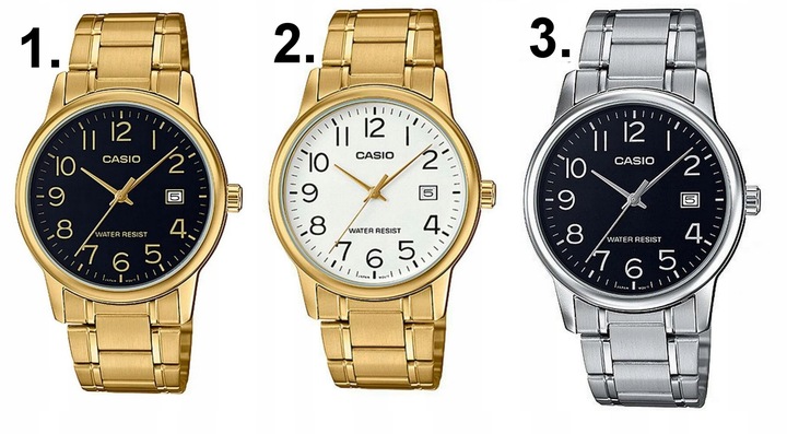 Zegarek CASIO dla chłopca NA KOMUNIĘ datownik cyfry +BOX GRAWER +TOREBKA