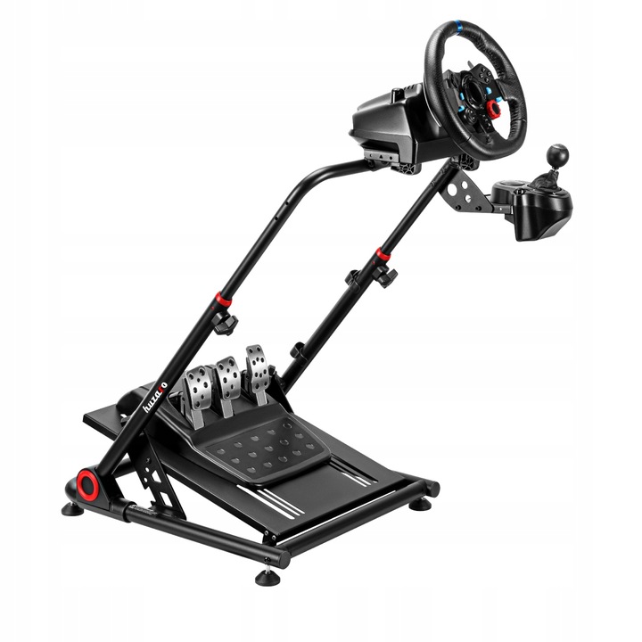 Kokpit STOJAK STELAŻ do kierownicy SYMULATOR GRACZAG Huzaro Speed 3.0