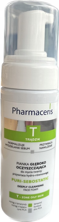 Pianki do twarzy Pharmaceris 150 ml Puri-Sebostatic