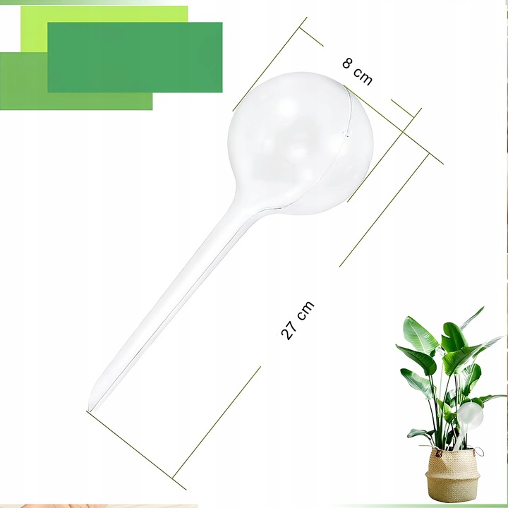 10x KULE NAWADNIAJĄCE DO KWIATÓW ROŚLIN AUTOMATYCZNY DOZOWNIK WODY