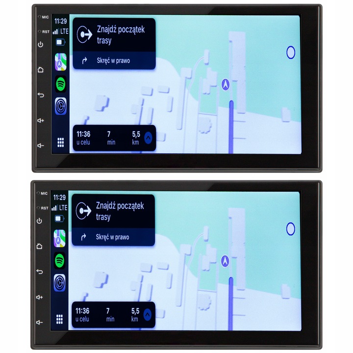 RADIO SAMOCHODOWE 2 DIN WiFi GPS ANDROID AUTO BLUETOOTH USB RDS