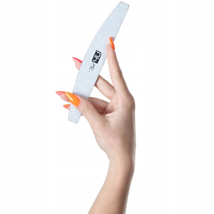 PILNIK DO PAZNOKCI Nail4U Basic Łódka 180/240 Bezpieczny ZESTAW 25 sztuk