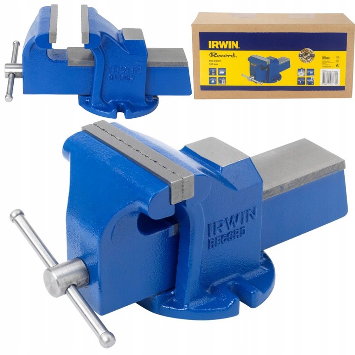 IRWIN IMADŁO WARSZTATOWE 100mm ŚLUSARSKIE Z KOWADŁEM Rozstaw maks 80mm