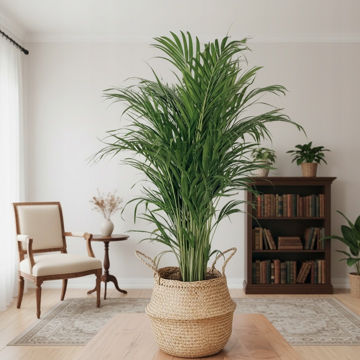 Areka palma Areca Dypsis czyści powietrze Wys. 70cm Zimoodporne