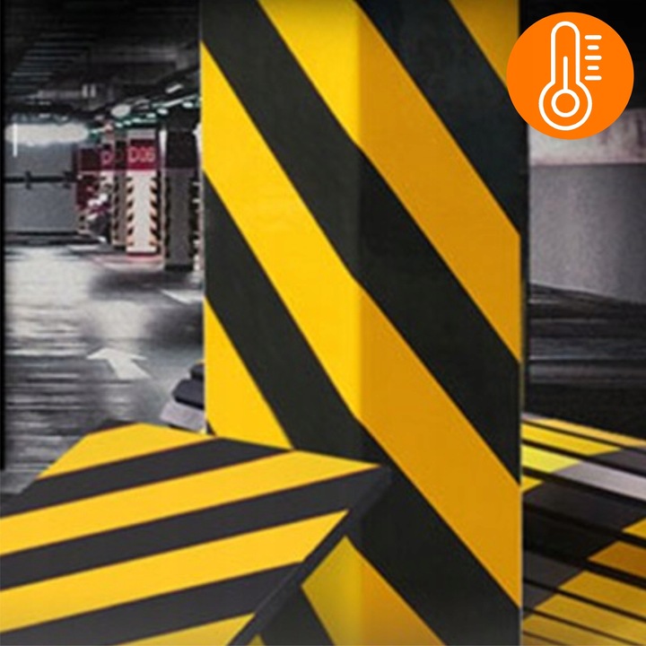 NAROŻNIK ODBOJNIK OCHRONNY na ścianę garażu parking mata 50x20x1,5