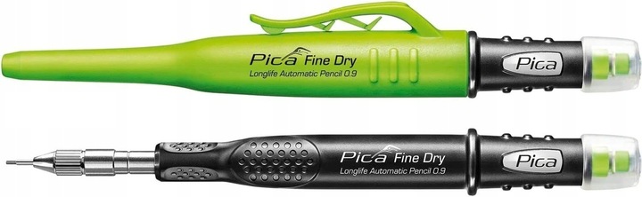 PICA Fine DRY OŁÓWEK AUTOMATYCZNY Precyzyjny 0.9 mm HB 7070 + 5 rysików