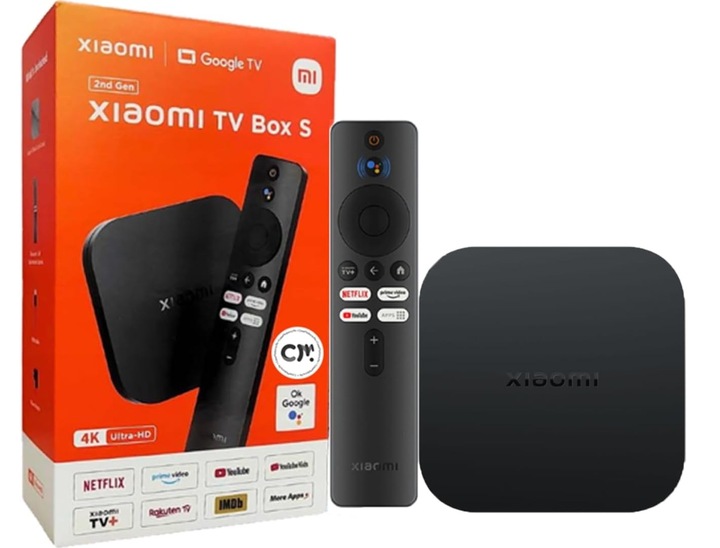 SMART BOX TV 4K ANDROID WIFI BT PRZYSTAWKA HDMI XIAOMI MI BOX S 2GEN 2nd