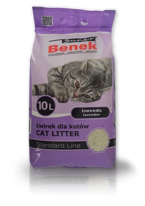 Super Benek Standard Lawenda 10L Active