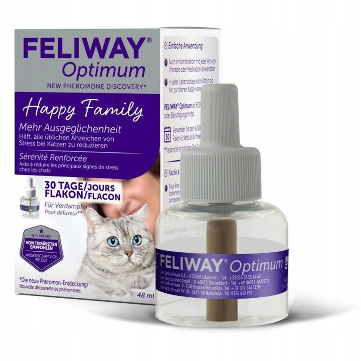 CEVA Feliway Optimum wkład 3x48ml