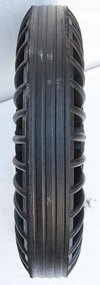 KOŁO PEŁNE 4.00-8 DO TACZKI BEZDĘTKOWE JAK PU