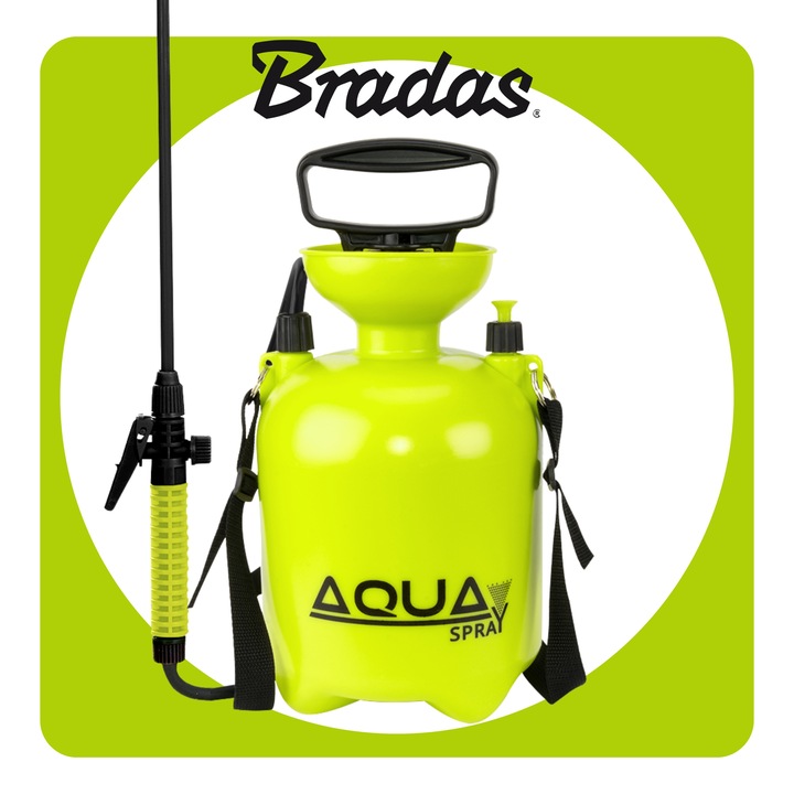 OPRYSKIWACZ CIŚNIENIOWY RĘCZNY 3 L LANCA AQUA SPRAY LIME BRADAS
