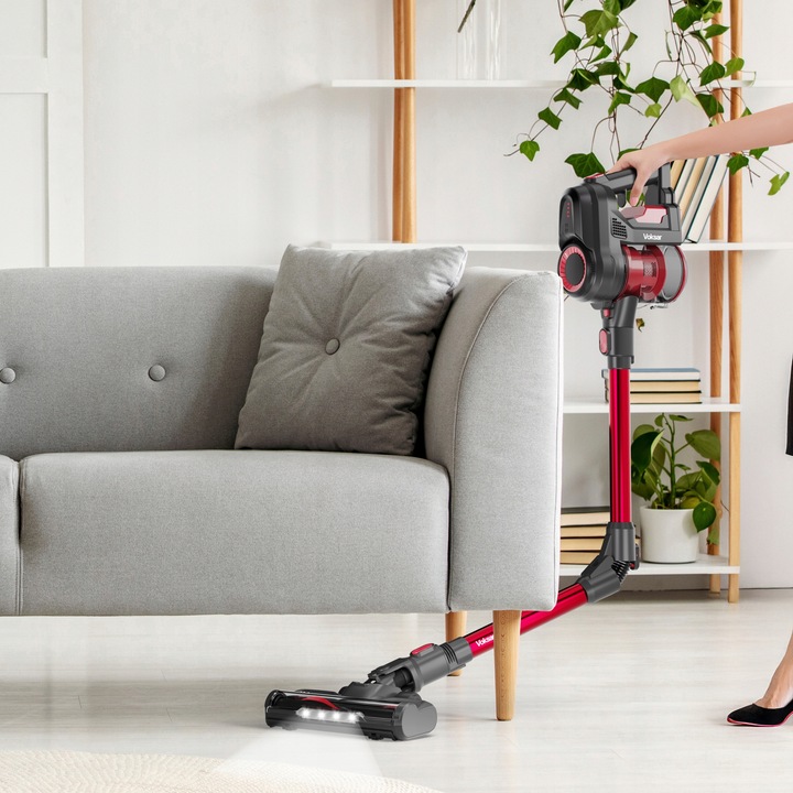 Bezprzewodowy Odkurzacz Pionowy VOKSAR A11s FLEX TUBE LED 5w1 HEPA