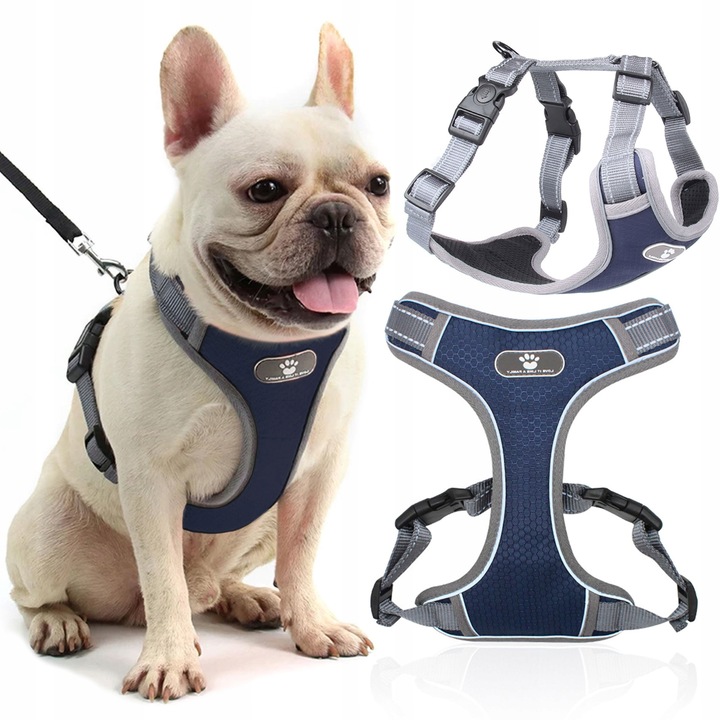 SZELKI DLA PSA TYPU GUARD BEZUCISKOWE REGULOWANE ODBLASKOWE SPACEROWE r. M