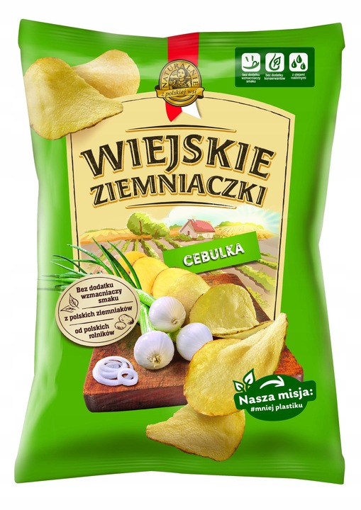 Zestaw Chipsy Wiejskie Ziemniaczki MIX 6+1 Gratis (7x130g)