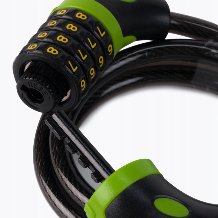 Zapięcie rowerowe GERDA Combo Flex 1200/10C czarne 1.0 x 120 cm